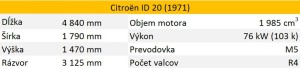 Citroen ID 20 tabula